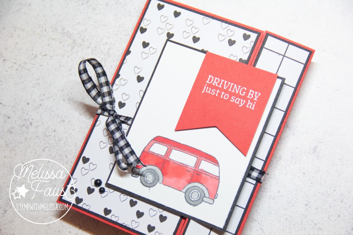 Video Stampin Up Driving By Card